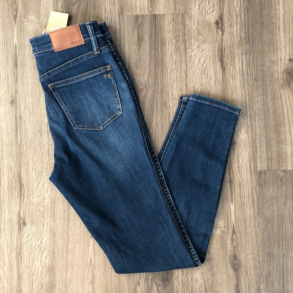 NEW W TAGS MADEWELL 10 inch high rise skinny BNWT